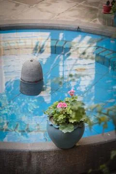 Blue water Stock Photos