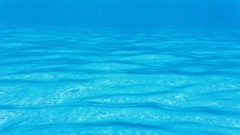 Blue water in the pool Stock Photos