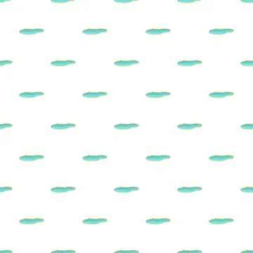 Blue water pool shape seamless pattern design Stock Illustration