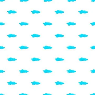 Blue water puddle seamless repeating pattern background Stockillustratie