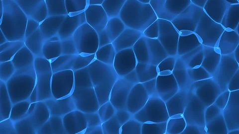 Blue water reflection Video stock 90437065