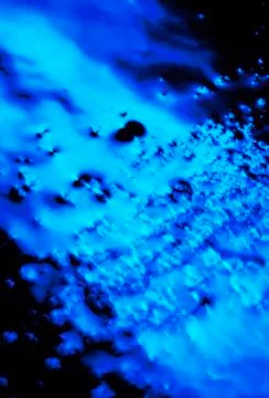 Blue water, reflection Foto stock