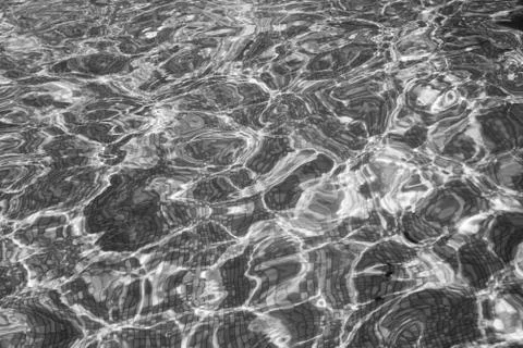 Blue water rip wave reflection background 스톡 사진