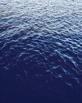 Blue water by the river Stock Photos