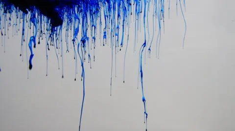 Blue in in the water spread Stock Footage 64346143