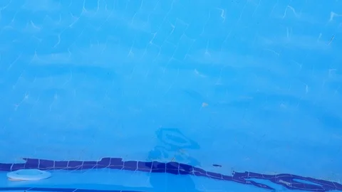 Blue water with sun rays. Stock Footage 126152121