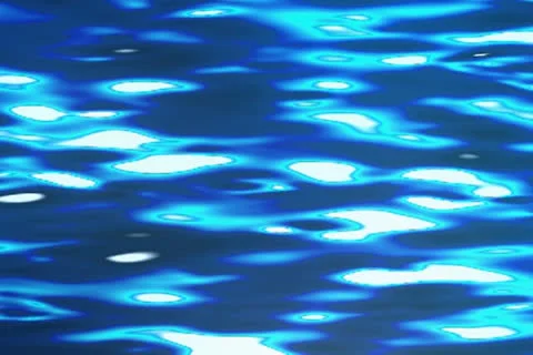 Blue Water Surface 60fps VidTexture - 1 Min Of Looping Water Noise Vidéo 25424173