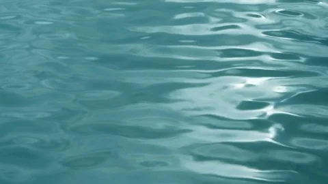 Blue water surface Stock Footage 80624997