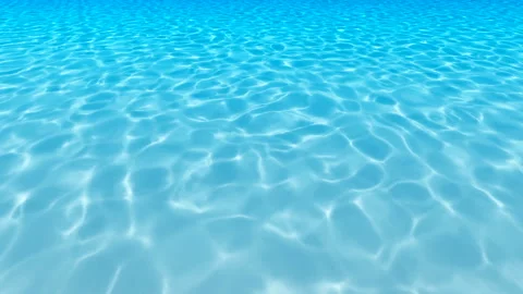 Blue water surface Stock Footage 265661181