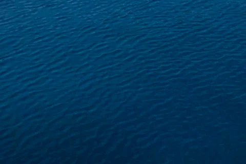 Blue water surface Stock Photos