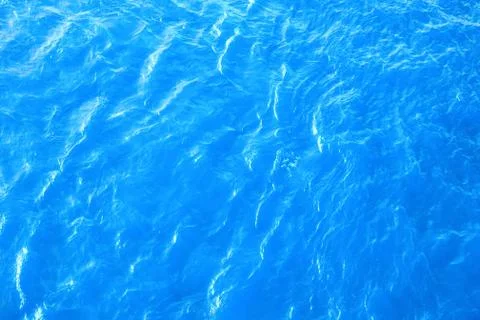 Blue water surface Foto stock