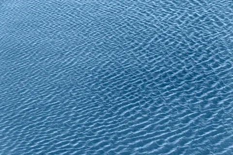 Blue water surface Stock Photos