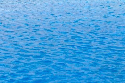 Blue water surface Stock Photos