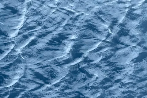 Blue water surface 写真素材
