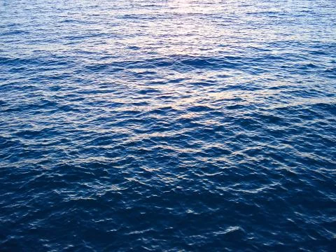 Blue water surface 스톡 사진