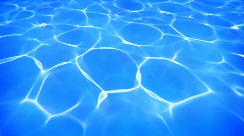 Blue water surface refraction background seamless loop Stock-Footage 62543599