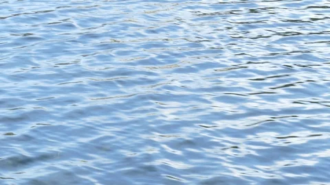 Blue water surface, waves, background picture Stock Footage 120073411