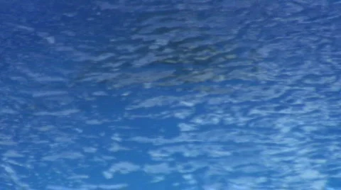 Blue water in swimming pool, HDV 1080i Stock Footage