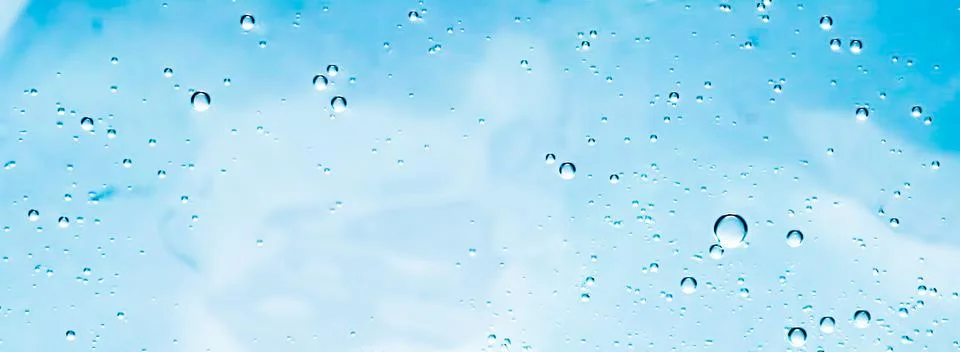 Blue water texture as aquatic background, nature and science concept, skincare 写真素材