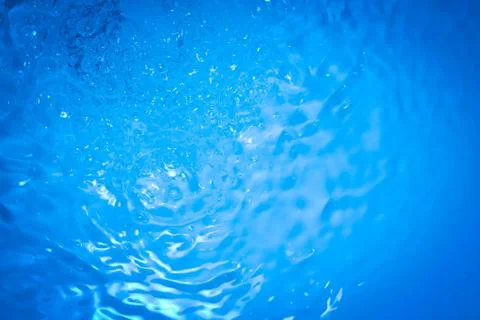 Blue water texture Stock Photos
