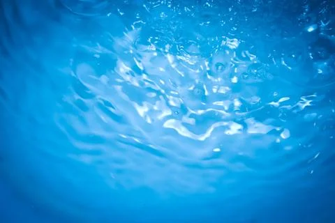 Blue water texture Stock-Fotos