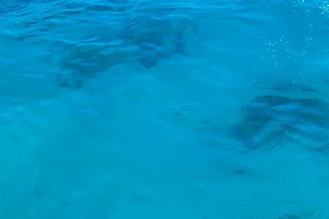 Blue water texture Stock Photos