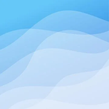 Blue water wave concept abstract vector background Stock Illustration