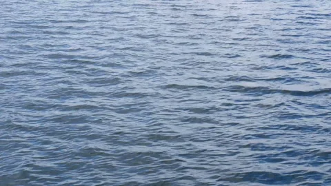 Blue water waves background Stock Footage 113742795