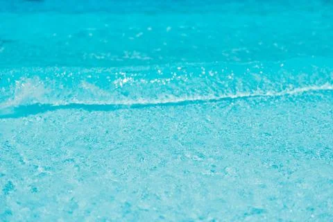 Blue water waves background Foto stock