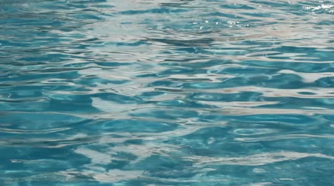 Blue water waves Stock Footage 44982397