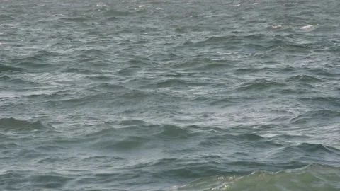 Blue water waves surface, beautiful background Stock Footage 161813453