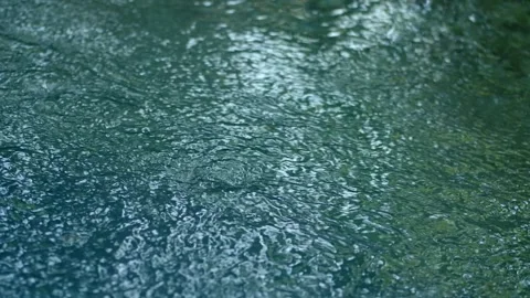 Blue water waves surface close up in swimming pool, background with copy space. Stock Footage 252526320