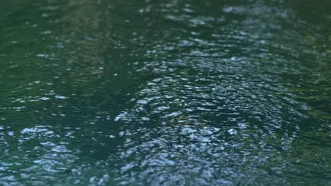 Blue water waves surface close up in swimming pool, background with copy space. Stock Footage 252637394