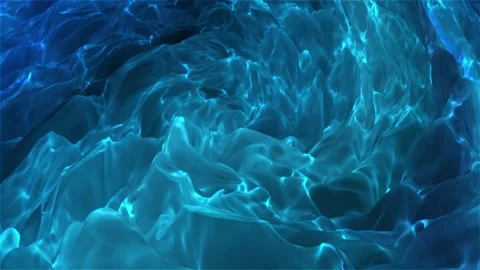 Blue Water Widescreen Abstract Background Stock Footage 201311071