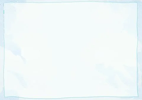 Blue watercolor background for a collage Stock Illustration