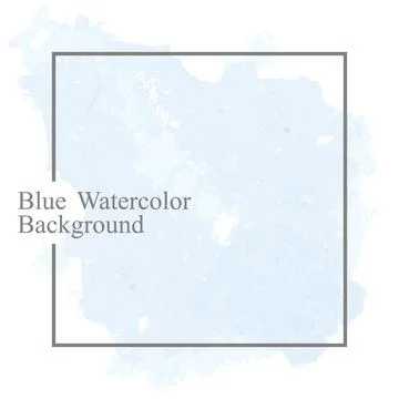 BLUE-WATERCOLOR-BACKGROUND 스톡 일러스트