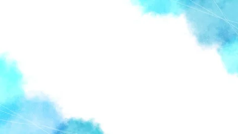 Blue Watercolor Style Gradient Background Loop 10 Seconds Stock Footage 328687850