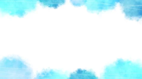 Blue Watercolor Style Gradient Background Loop 10 Seconds Stock Footage 328687852