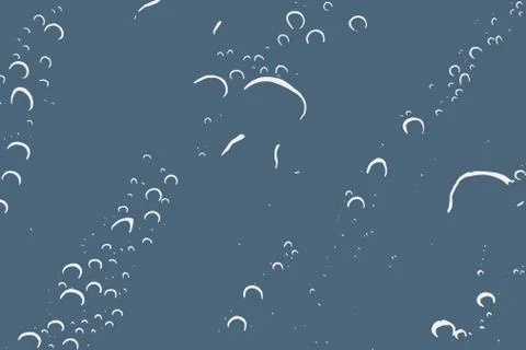 Blue Waterdrop Background Stock Illustration