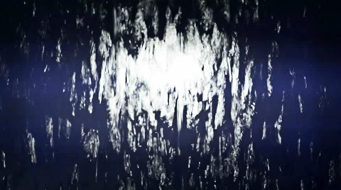 Blue waterfall Stock Footage 31706897