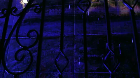 Blue Waterfall Stock Footage 51674095