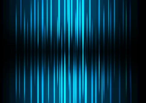 Blue wave abstract background Stock Illustration