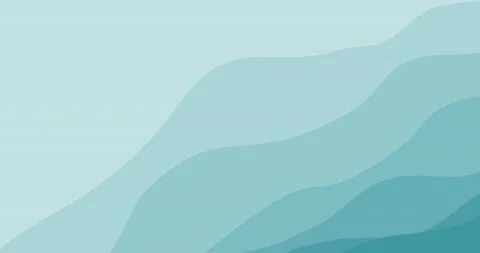 Blue wave background abstract animation Stock Footage 195239564