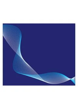 Blue Wave Background Graphic Design Stock Illustration
