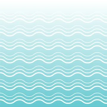 Blue wave background Stock Illustration