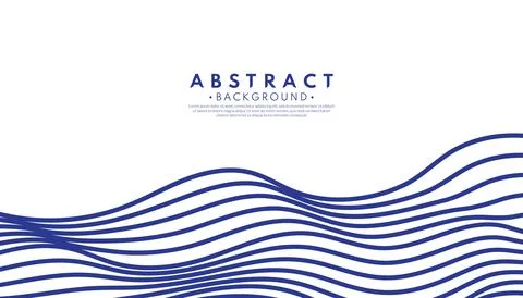 Blue wave background, A mesmerizing vector illustration featuring abstract .. Stock Illustration