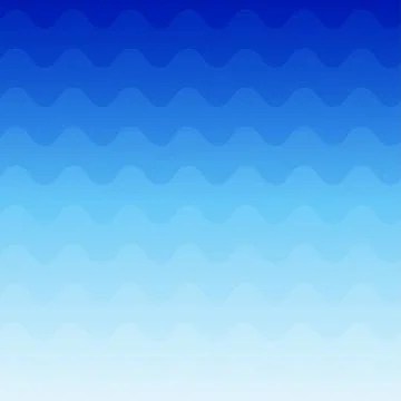 Blue wave concept abstract vector background Stock Illustration