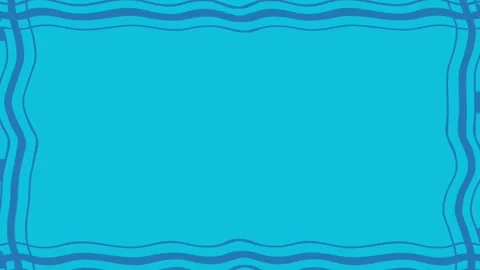 Blue wave frame Stock Footage 307852781