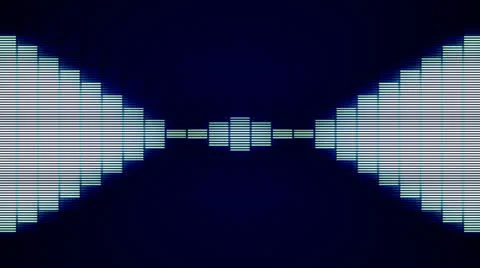 Blue Wave Horizontal Stock Footage 23456651