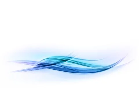 Blue wave Illustrazione stock